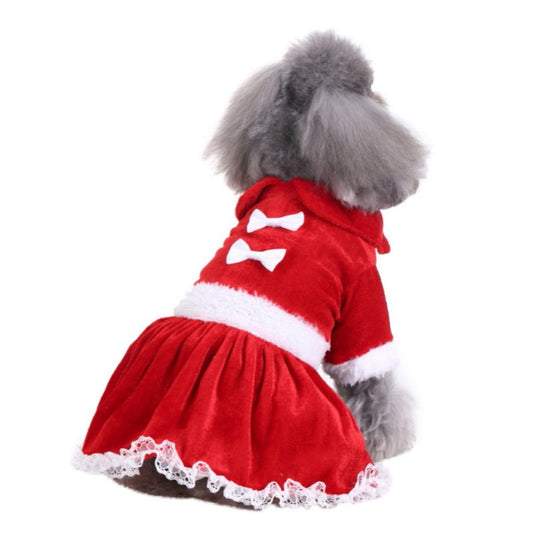KFX-6219581 Christmas-Themed Dog Apparel in Various Fun Designs: Elk, Snowman, Pizza & More