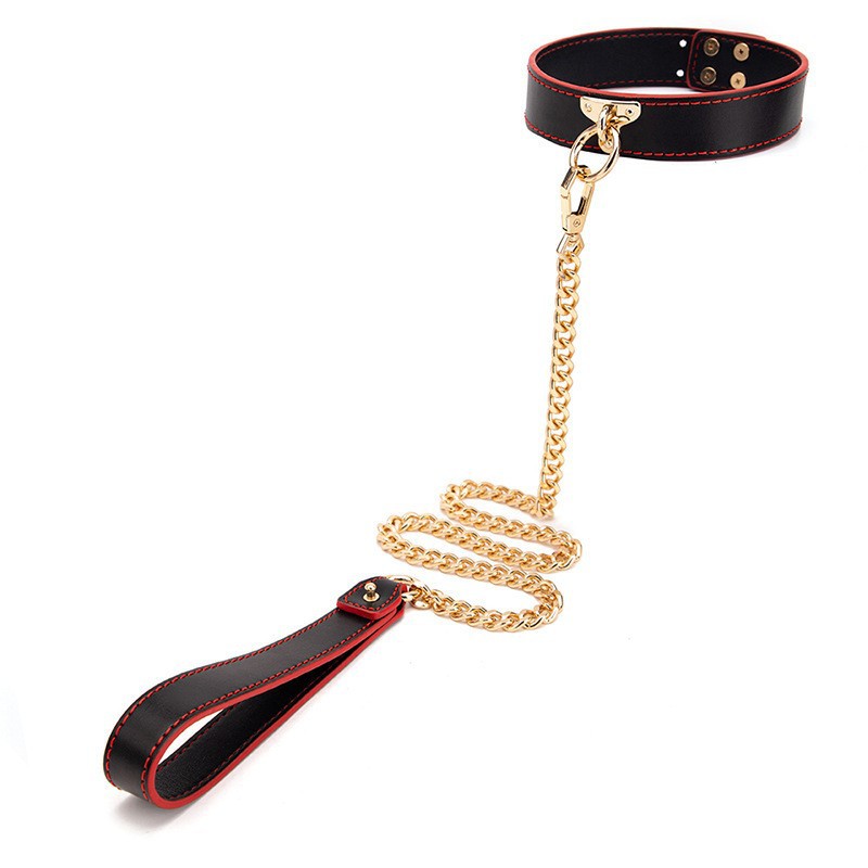 KFX-6223805 Belleish Interactive Collar - Variety of Styles in Black and Red, PU Material, Perfect for Roleplaying