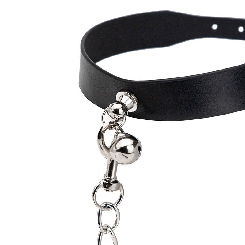 KFX-6223805 Belleish Interactive Collar - Variety of Styles in Black and Red, PU Material, Perfect for Roleplaying