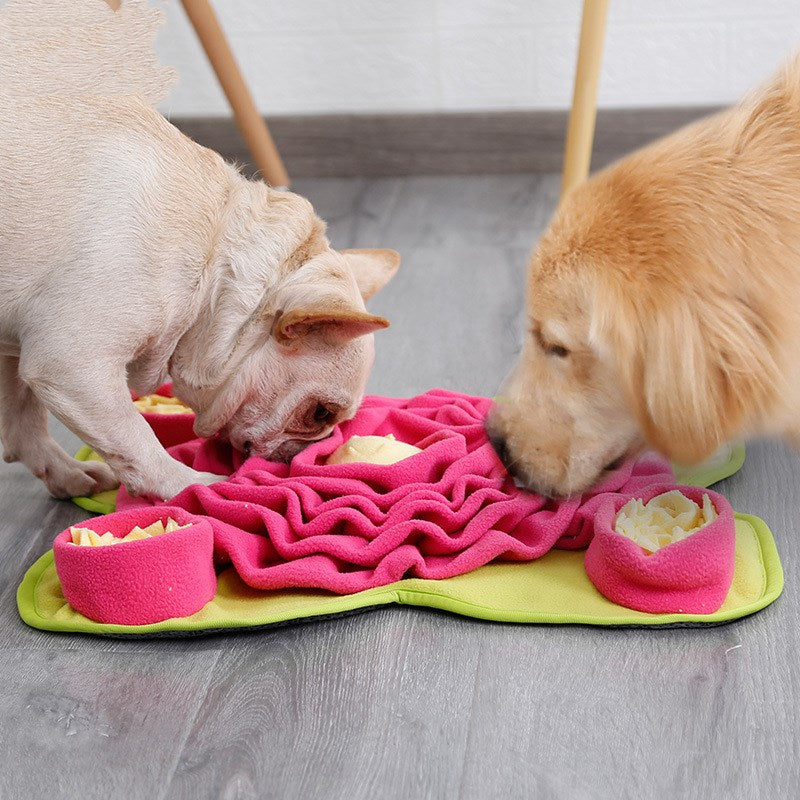 KFX-6225981 Dog Sniffing Training Mat for Stress Relief and Mental Stimulation