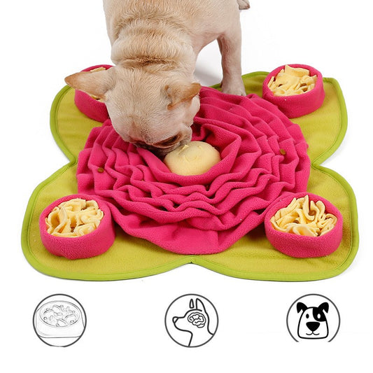 KFX-6225981 Dog Sniffing Training Mat for Stress Relief and Mental Stimulation