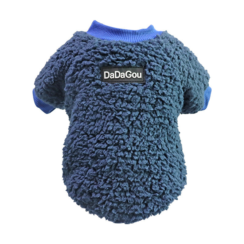 KFX-6229309 Cozy Cotton Wool Two-Legged Pet Sweater for All Seasons