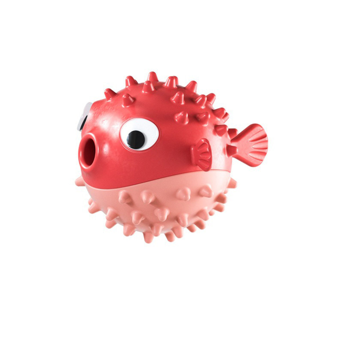 KFX-6239933 Durable Fish-Shaped Dog Chew Toy for Aggressive Chewers - Squeaky Teeth Grinding Toy for All Dog Sizes