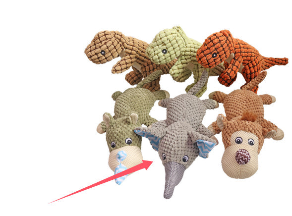 KFX-6242109 Interactive Plush Sound Toys for Dogs - Engaging Pet Puzzle Toys