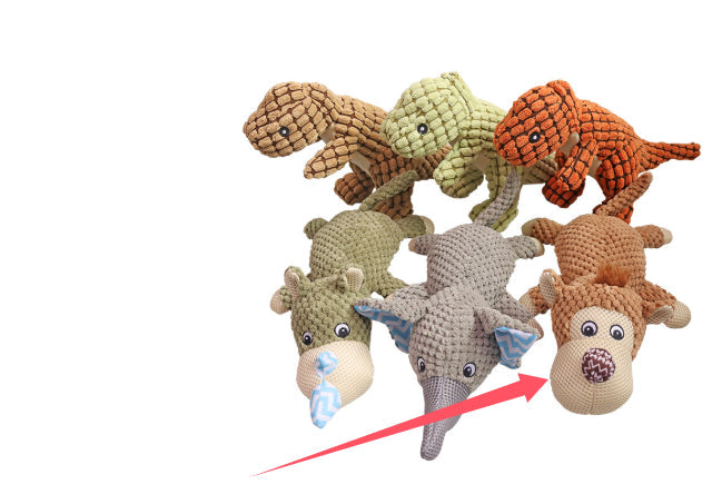 KFX-6242109 Interactive Plush Sound Toys for Dogs - Engaging Pet Puzzle Toys