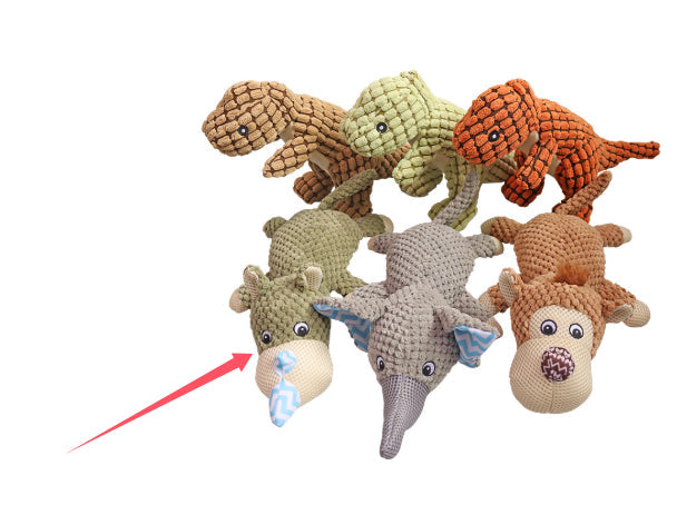 KFX-6242109 Interactive Plush Sound Toys for Dogs - Engaging Pet Puzzle Toys