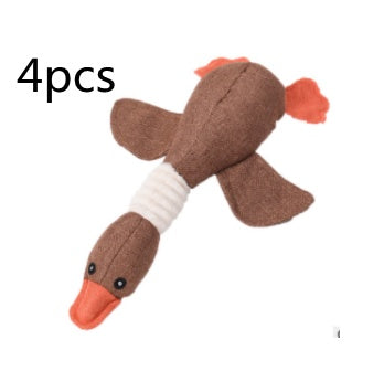 KFX-6242109 Interactive Plush Sound Toys for Dogs - Engaging Pet Puzzle Toys