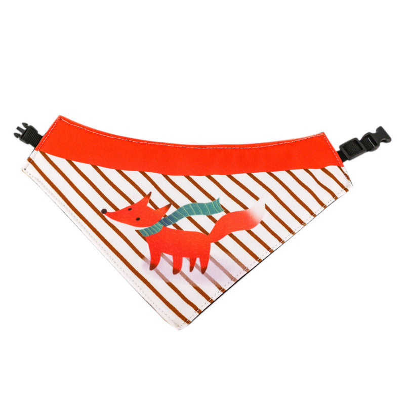 KFX-6244797 Three-Layer Thickened Waterproof Pet Scarf in Various Fun Designs