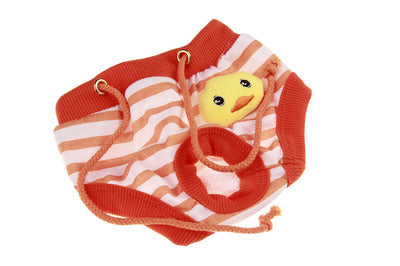 KFX-6246589 Reusable Cotton Dog Diaper Pants for Female Pets - Sizes S-XL