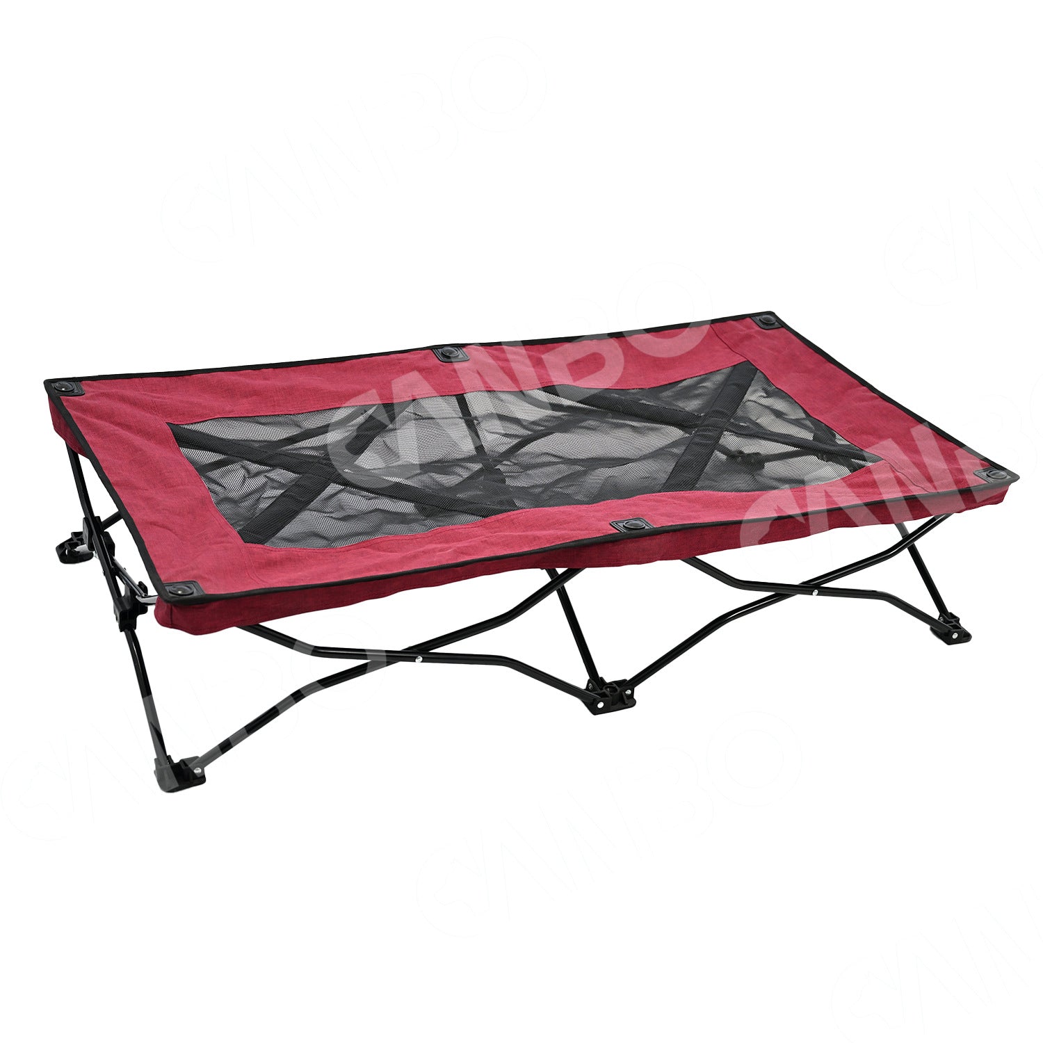 KFX-6246845 Double Layer Fabric Large Foldable Pet Bed - Soft, Cozy Design for Medium to Large Dogs