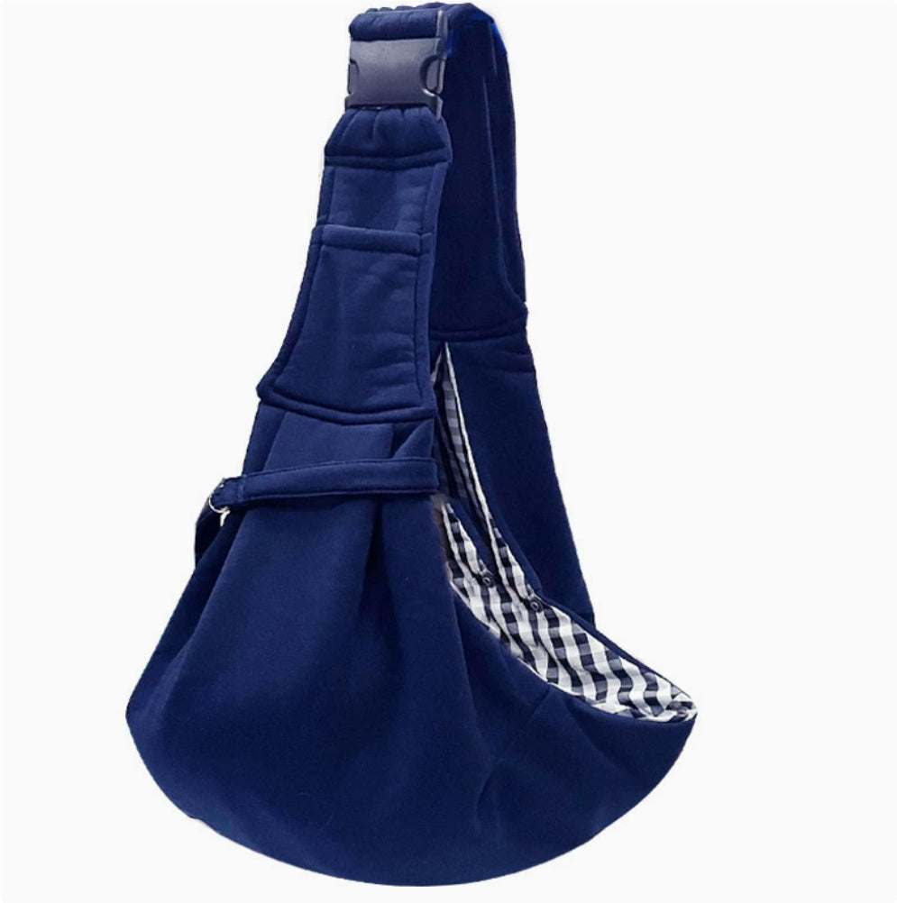 KFX-6250429 Foldable Portable Crossbody Pet Bag with Adjustable Strap - Multiple Colors Available