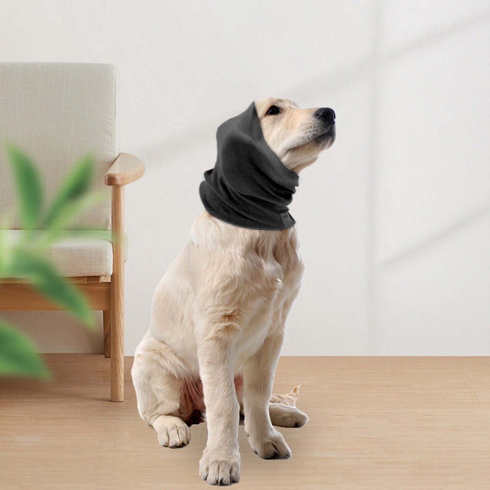 KFX-6251453 Calming Earmuffs for Dogs - Noise-Reducing Hood for Anxiety Relief and Grooming