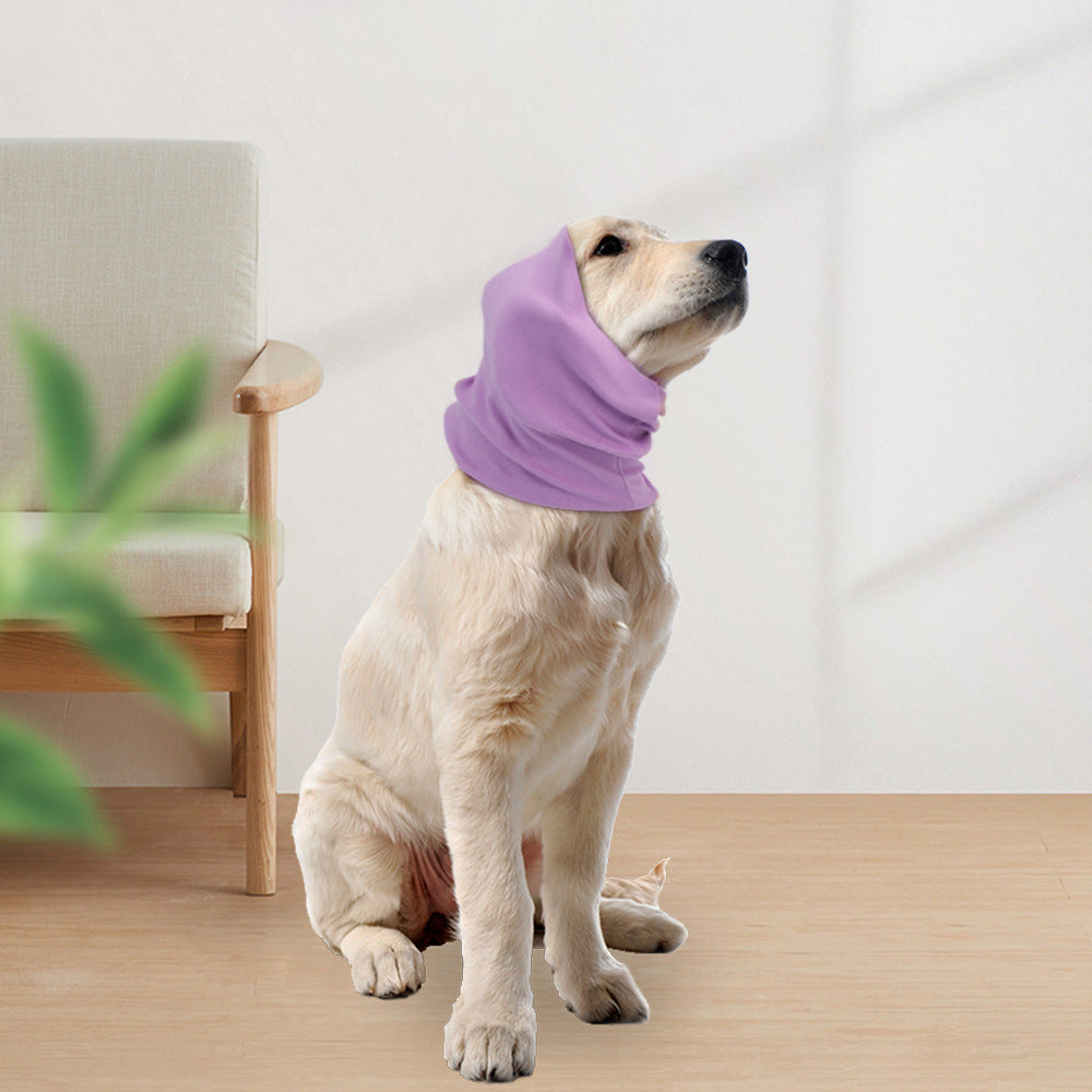 KFX-6251453 Calming Earmuffs for Dogs - Noise-Reducing Hood for Anxiety Relief and Grooming