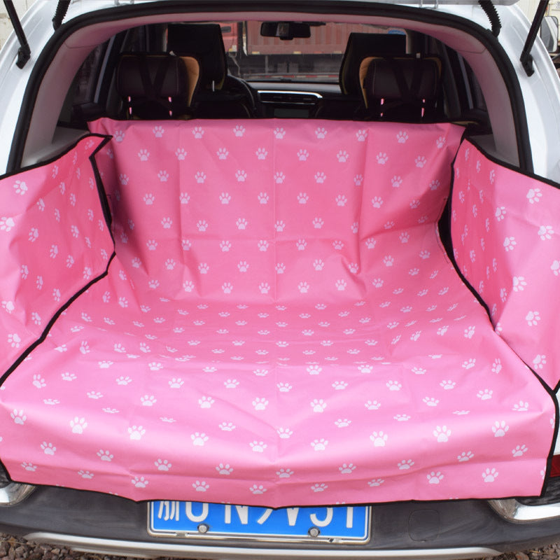 KFX-6255805 Waterproof Car Trunk Pet Mat - Anti-Scratch, Easy to Clean, 151x103.5cm