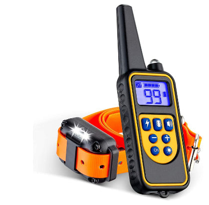 KFX-6255933 Remote Control Dog Training Collar - Adjustable Plastic Device for All Seasons
