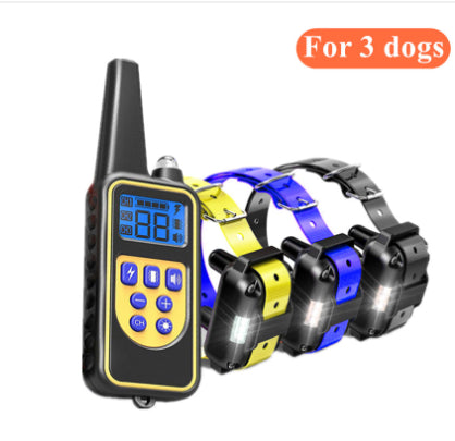 KFX-6255933 Remote Control Dog Training Collar - Adjustable Plastic Device for All Seasons
