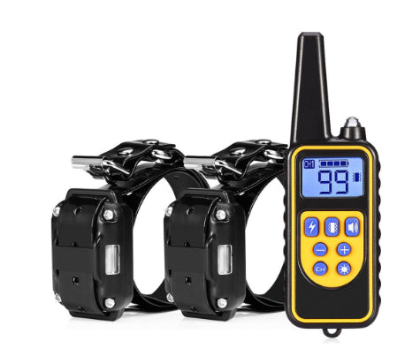 KFX-6255933 Remote Control Dog Training Collar - Adjustable Plastic Device for All Seasons