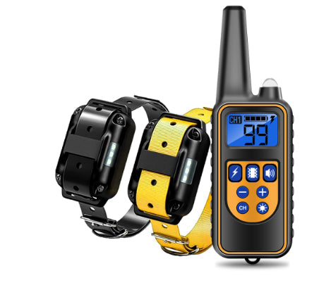 KFX-6255933 Remote Control Dog Training Collar - Adjustable Plastic Device for All Seasons