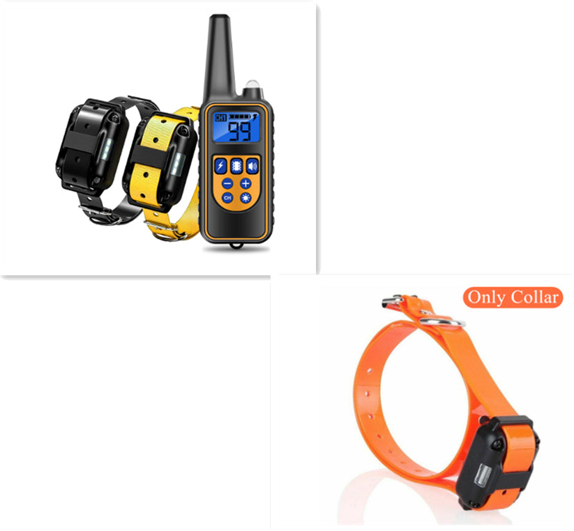 KFX-6255933 Remote Control Dog Training Collar - Adjustable Plastic Device for All Seasons