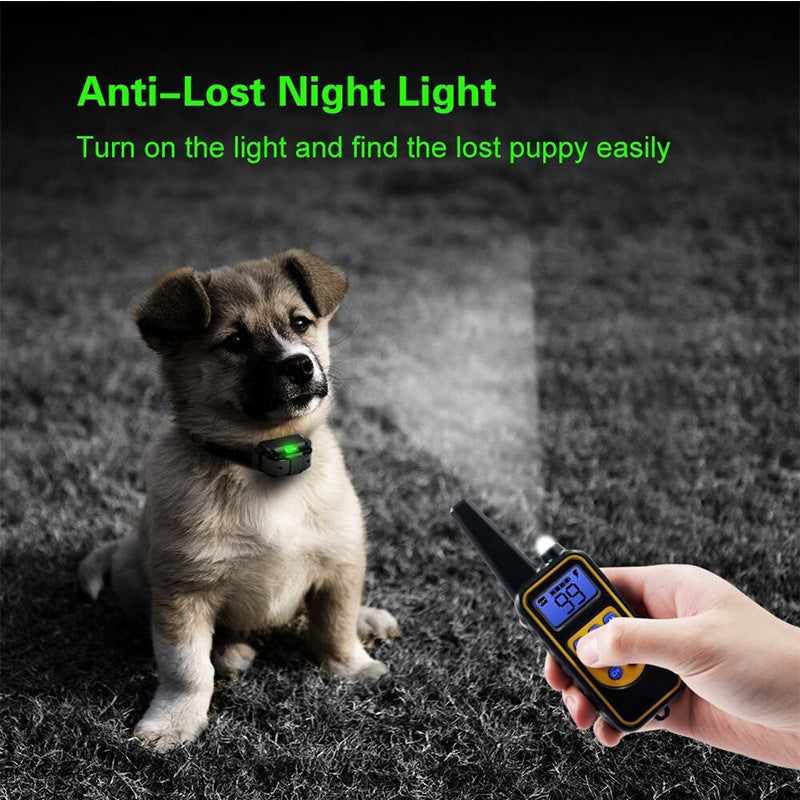 KFX-6255933 Remote Control Dog Training Collar - Adjustable Plastic Device for All Seasons