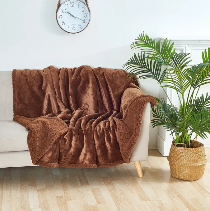 KFX-6260541 Cozy Waterproof Plush Pet Sofa Cushion Blanket - Multiple Sizes Available