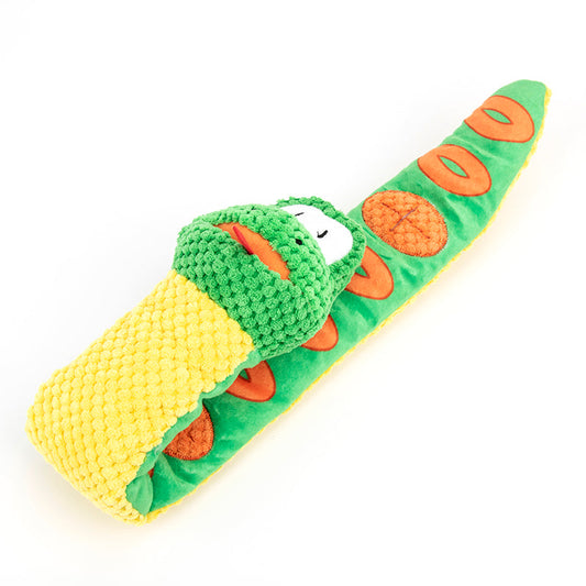 KFX-6261181 Squeaky Snuffle Toy for Dogs – Plush Puzzle Mat for Treats and Foraging Activities