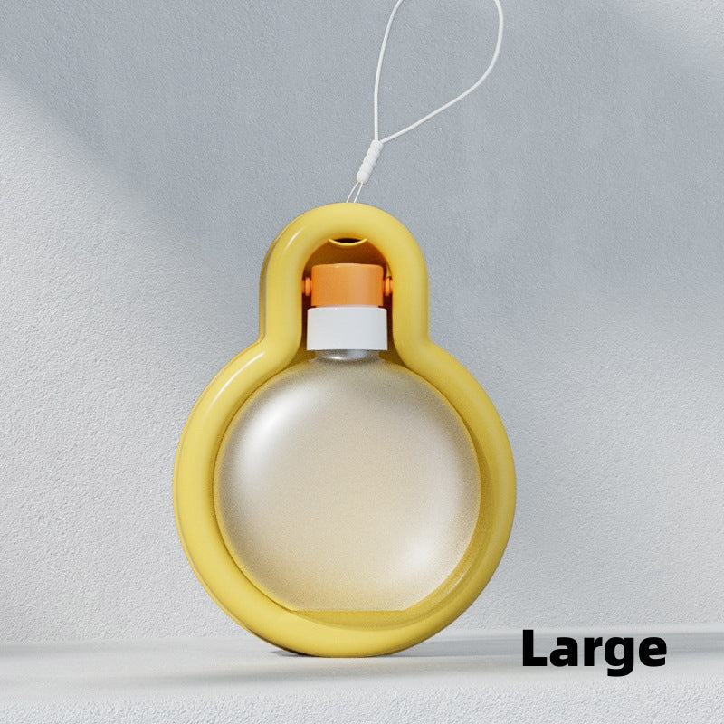 KFX-6265661 Portable 500ml Pet Water Bottle with Foldable Drinking Bowl for Dogs and Cats - Travel-Friendly Design