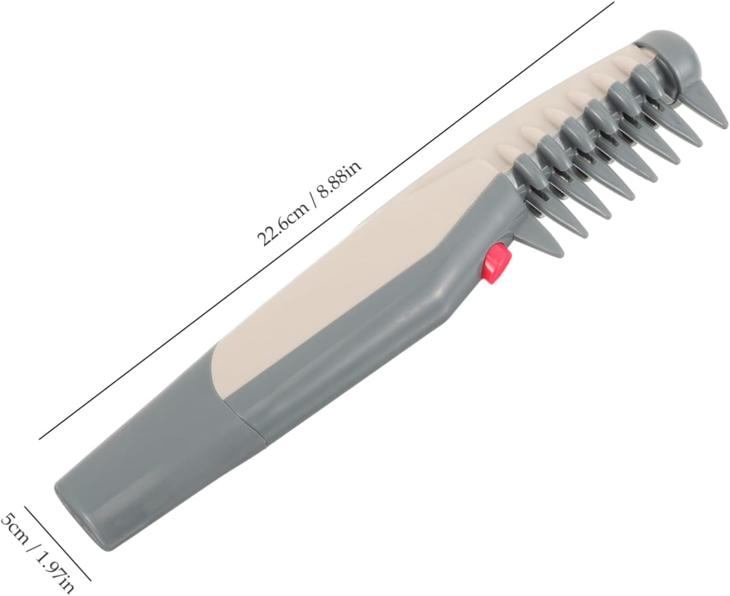 KFX-6266941 Pet Hair Trimmer for Grooming and Precision Cuts – Battery Operated with ABS Construction