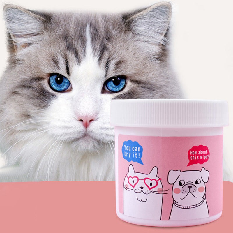 KFX-6267325 Pet Eye Cleaning Wipes, 120 Count for Removing Tear Stains and Eye Irritation