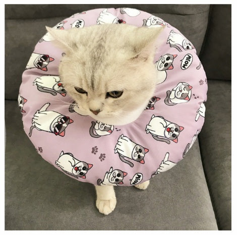 KFX-6269117 Waterproof Anti-Scratch Pet Headgear for Safe Sterilization and Protection