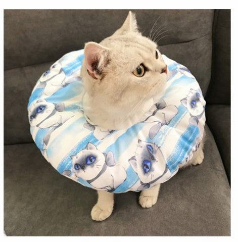 KFX-6269117 Waterproof Anti-Scratch Pet Headgear for Safe Sterilization and Protection