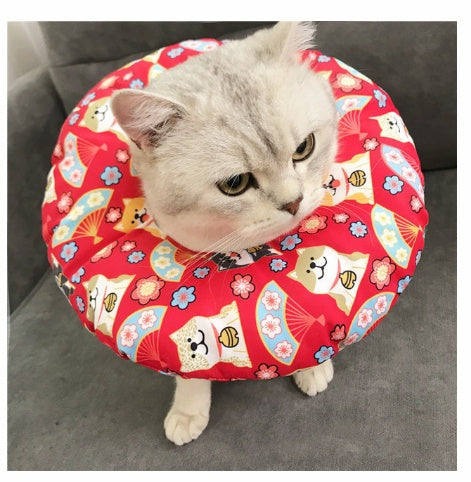 KFX-6269117 Waterproof Anti-Scratch Pet Headgear for Safe Sterilization and Protection