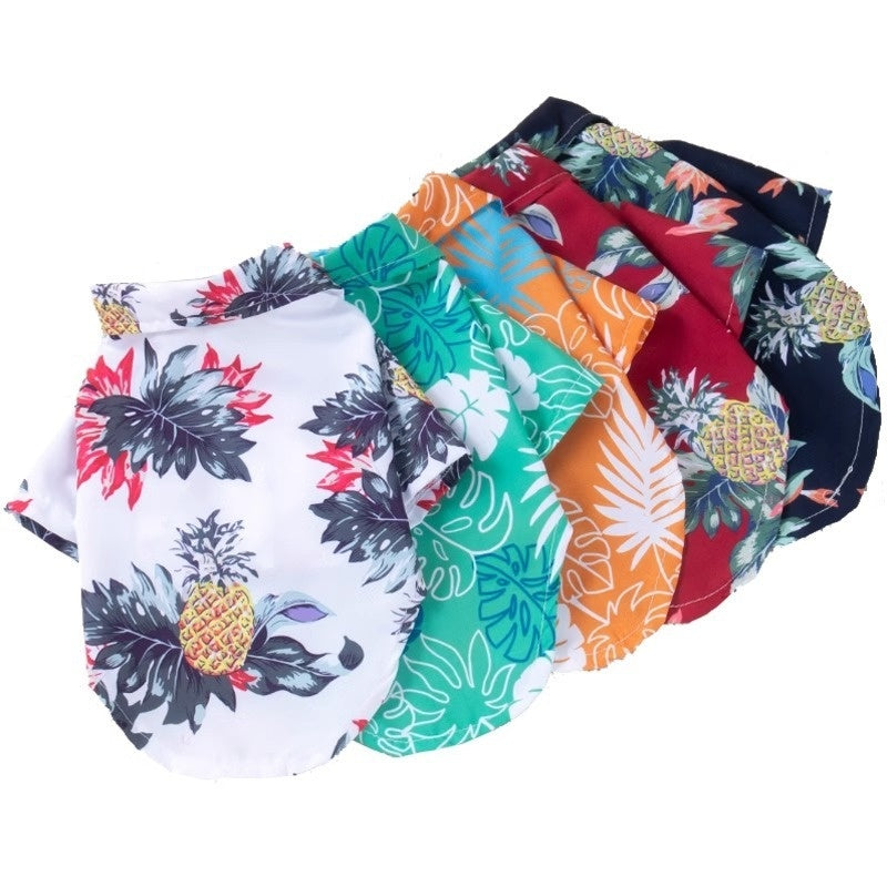 KFX-6270013 Lightweight Summer Cat Shirts in Various Colors and Patterns