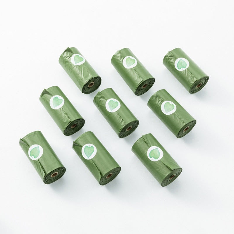 KFX-6271677 Biodegradable Pet Waste Bags - Green & Lavender Options, 8/16/20 Rolls Available