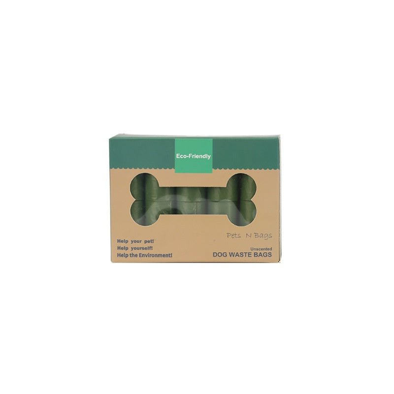 KFX-6271677 Biodegradable Pet Waste Bags - Green & Lavender Options, 8/16/20 Rolls Available