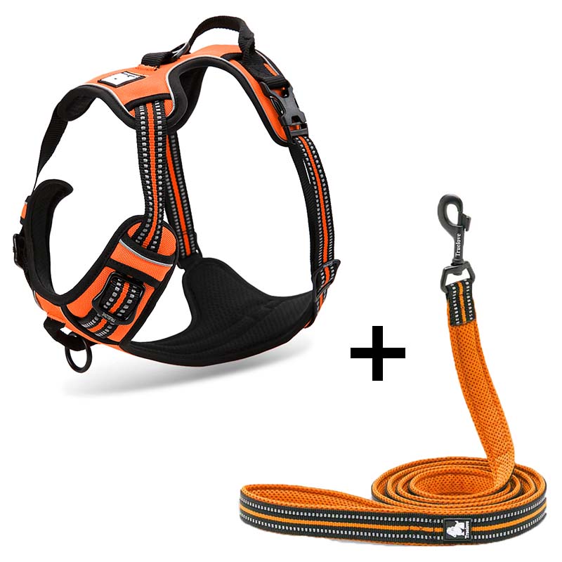 KFX-6274493 Dog Breast Strap for Comfortable Walking – Adjustable Chest Traction Harness for Small to Large Breeds