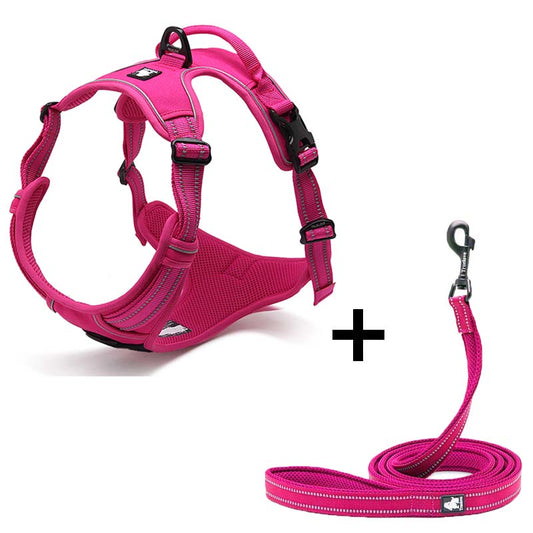 KFX-6274493 Dog Breast Strap for Comfortable Walking – Adjustable Chest Traction Harness for Small to Large Breeds