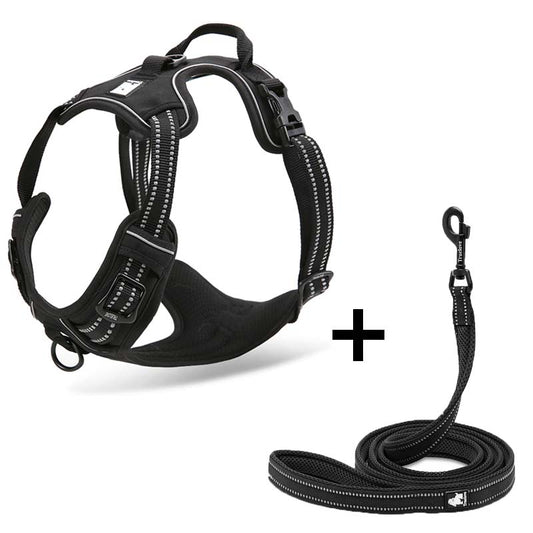 KFX-6274493 Dog Breast Strap for Comfortable Walking – Adjustable Chest Traction Harness for Small to Large Breeds