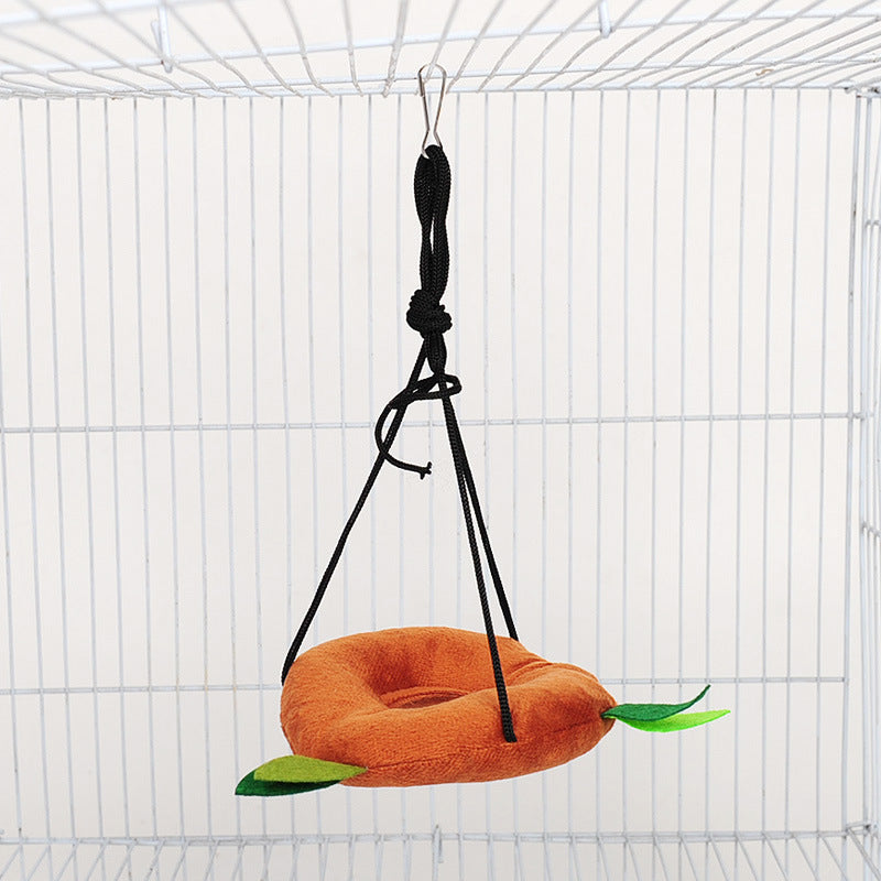 KFX-6274877 Plush Hamster Toy with Metal Buckle - Soft and Cuddly Companion