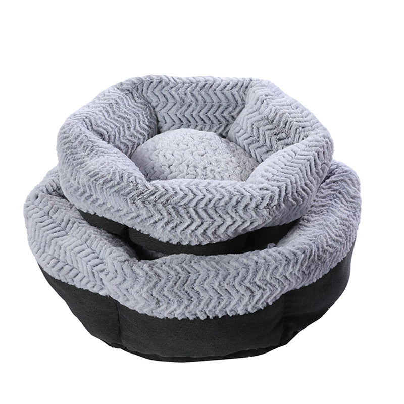 KFX-6275261 Hexagonal Doghouse for Pets - Stylish Cloth Pet Bed Available in Multiple Sizes