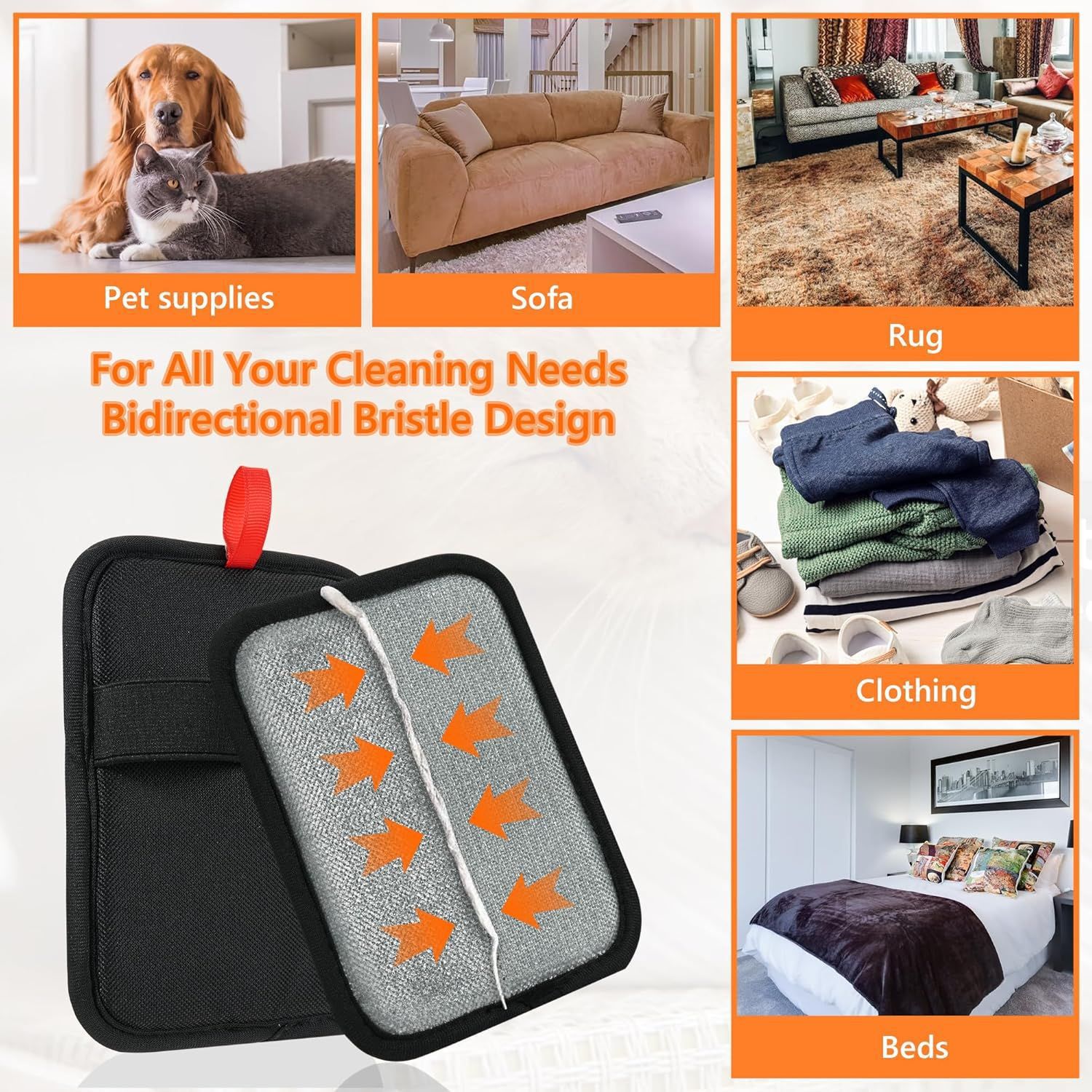KFX-6276797 Cat Hair Remover Tool for Effective Fur Removal and Grooming