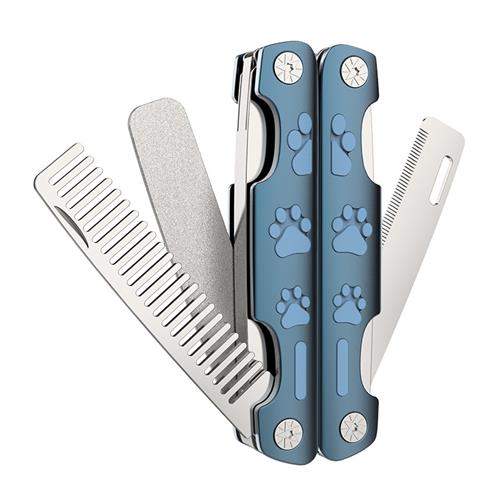 KFX-6278973 Multifunctional Pet Nail Clipper with Stainless Steel Comb