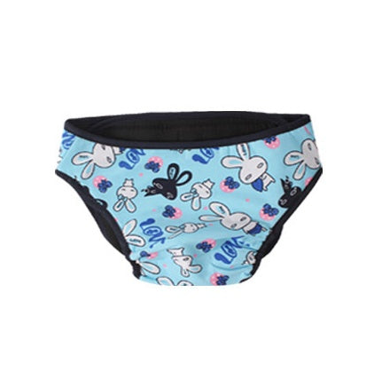 KFX-6279357 Large Female Dog Menstrual Pants - Cotton, Festive Colors, Adjustable Sizing (XS to XXL)