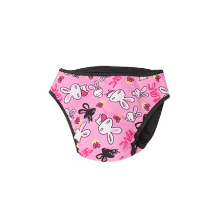 KFX-6279357 Large Female Dog Menstrual Pants - Cotton, Festive Colors, Adjustable Sizing (XS to XXL)