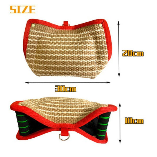 KFX-6287549 Hemp Bite Pillow for Dog Training – Durable Throwing Toy for Engaging Play