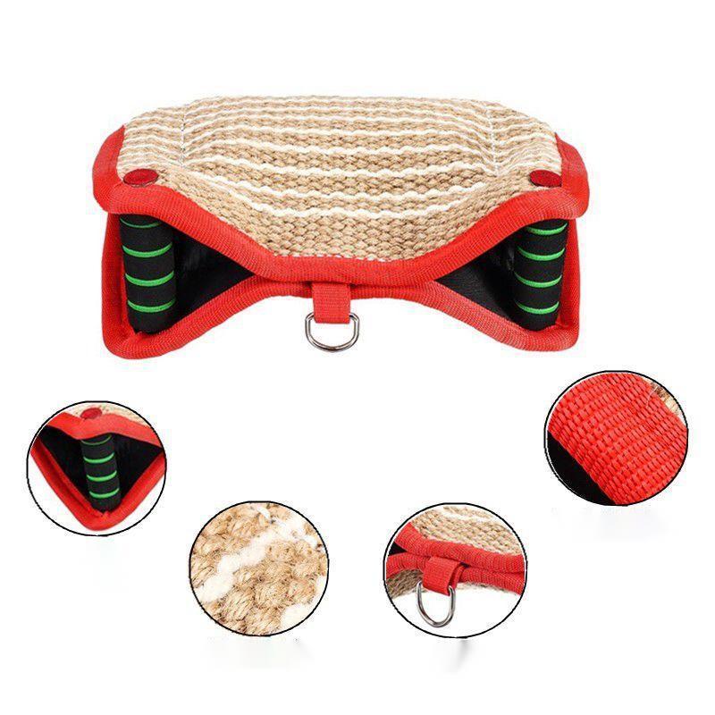 KFX-6287549 Hemp Bite Pillow for Dog Training – Durable Throwing Toy for Engaging Play