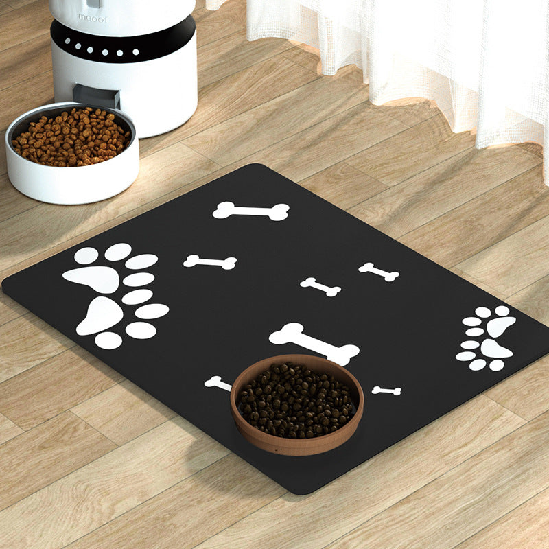 KFX-6288573 Pet Diatom Ooze Spill-proof Waterproof Quick-drying Feeding Mats for Dogs and Cats