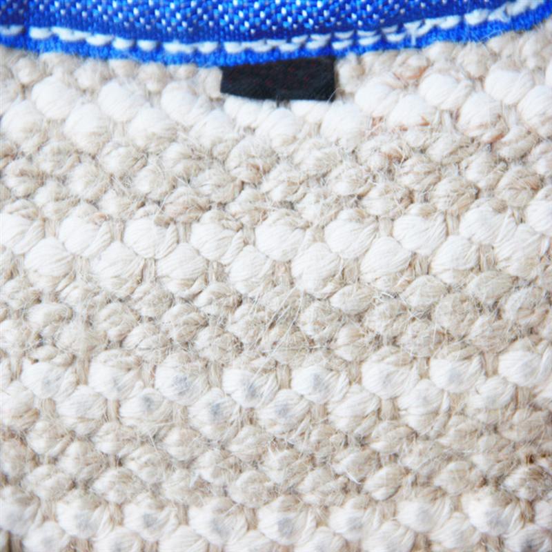 KFX-6291517 Thickened Hemp Three-Ring Training Bite Pillow for Dogs