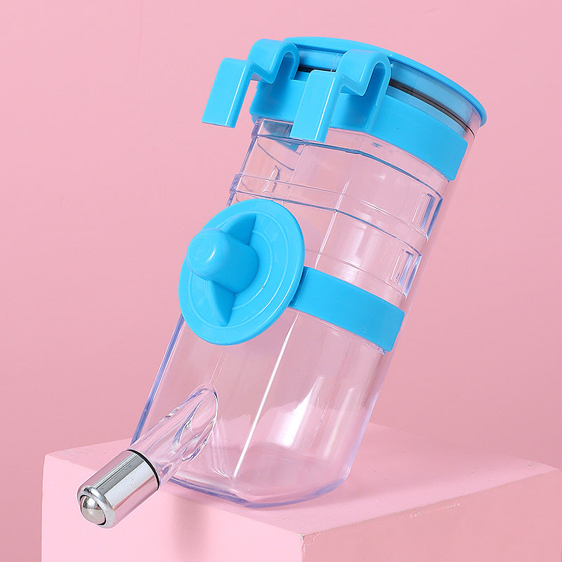 KFX-6293949 Dripless Dog Water Bottle Dispenser for Kennels and Crates, Automatic Pet Hydration Solution