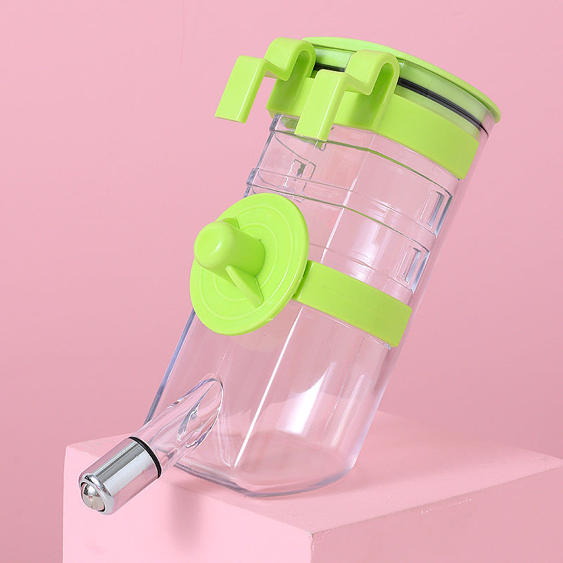 KFX-6293949 Dripless Dog Water Bottle Dispenser for Kennels and Crates, Automatic Pet Hydration Solution